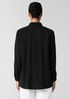 Washed Organic Cotton Poplin Classic Collar Shirt