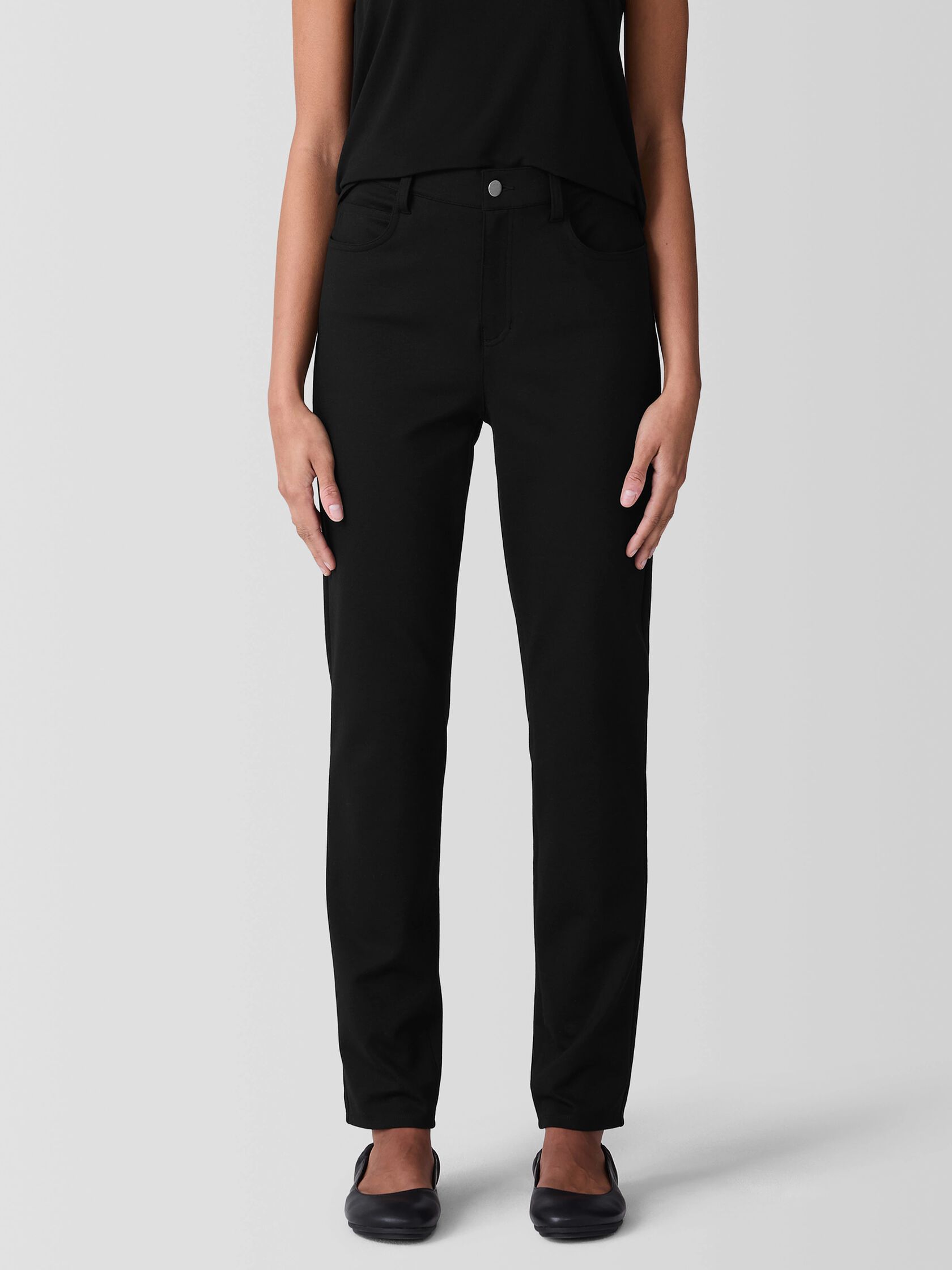 Washable Flex Ponte Slim Jean