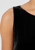 Velvet Bateau Neck Tank