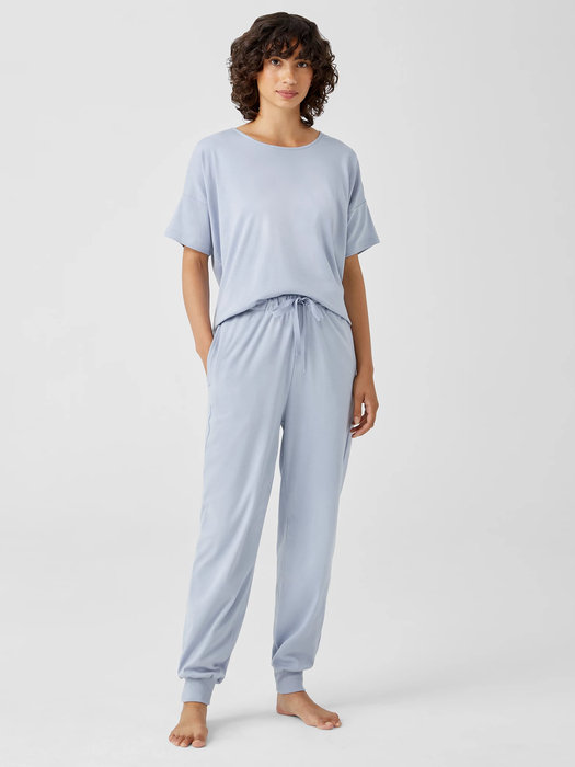 Cozy Organic Cotton Interlock Jogger Pant