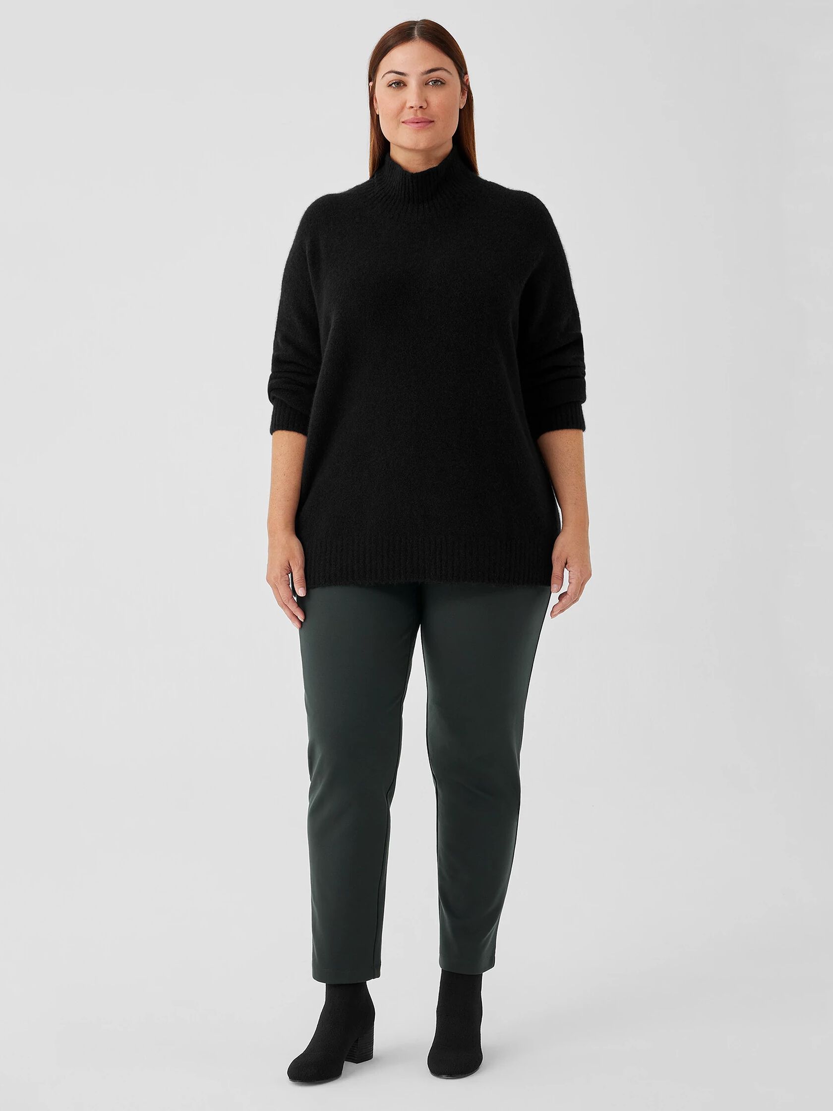 Cashmere Silk Bliss Turtleneck Box-Top