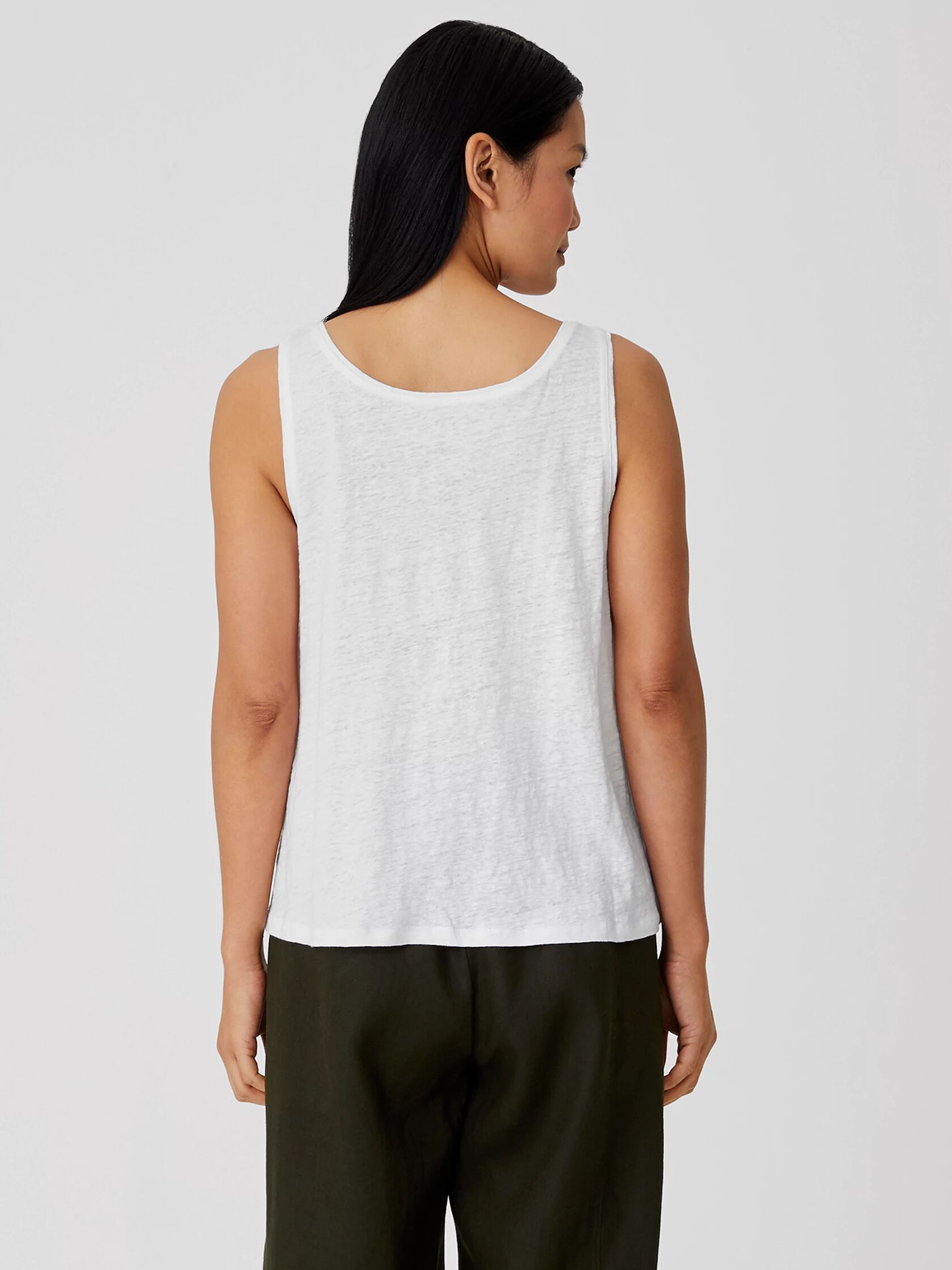 Organic Linen Jersey Tank