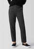 Garment-Dyed Utility Cotton Tapered Pant
