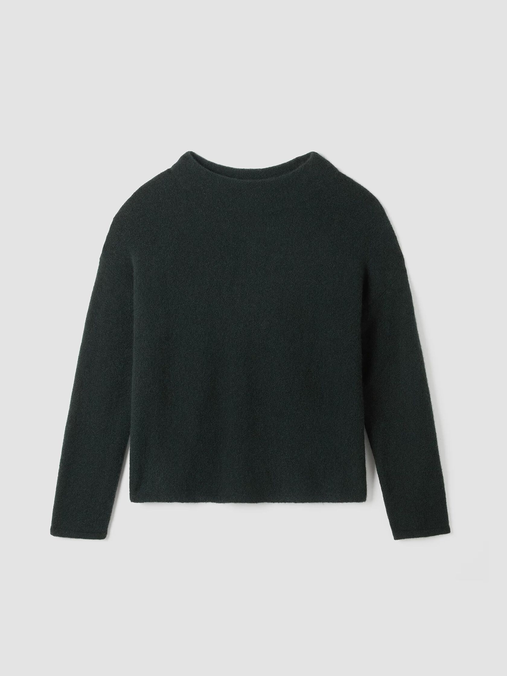 Cashmere Silk Bliss Funnel Neck Top