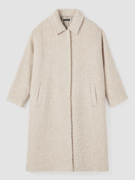 Alpaca Boucle Classic Collar Coat