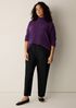 Cashmere Silk Bliss Turtleneck Top