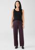 Boiled Wool Jersey Straight Pant