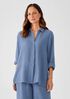 Organic Cotton Gauze Classic Collar Shirt