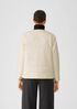 Eggshell Recycled Nylon Quilted Jacket