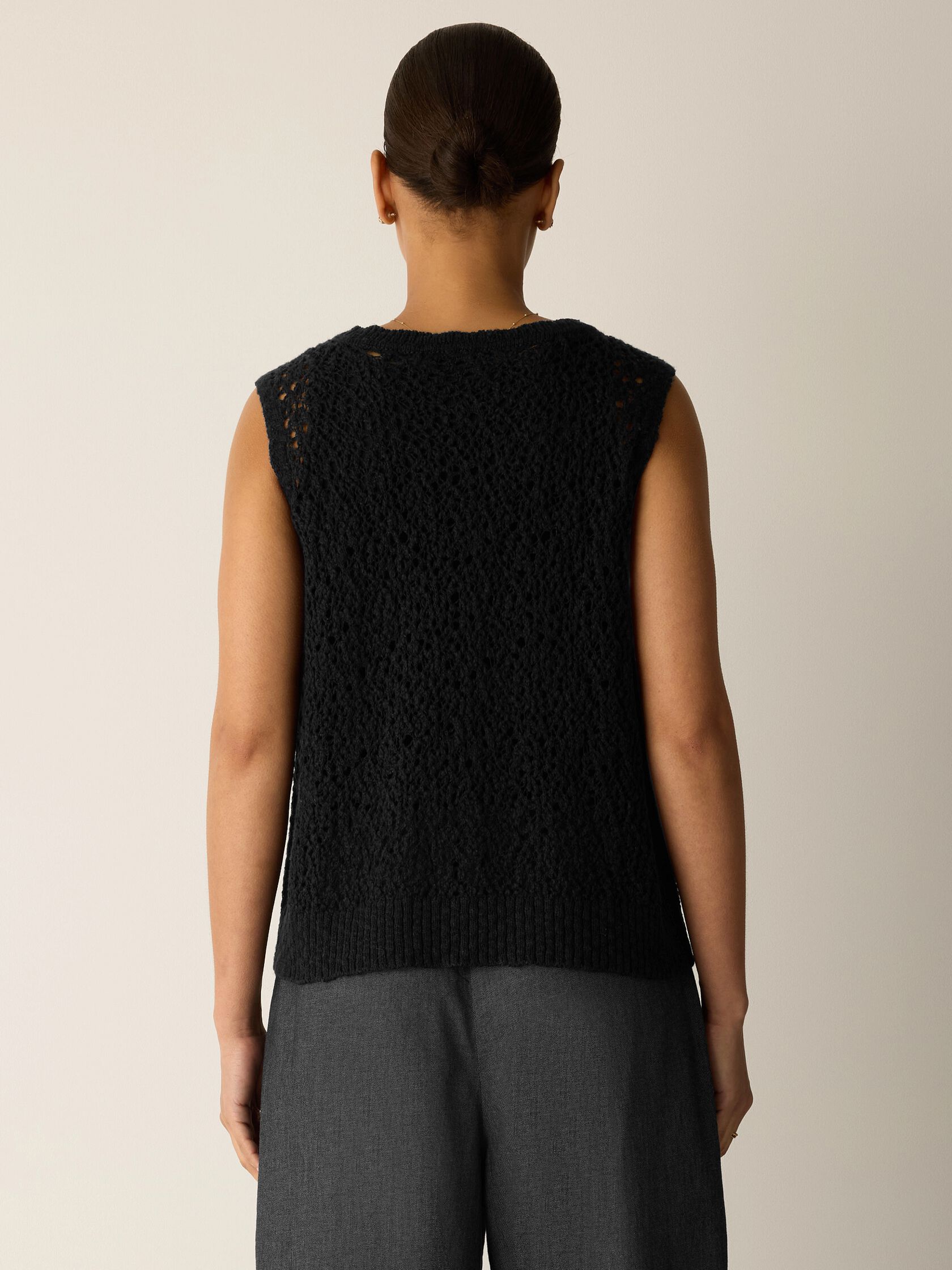 Peruvian Organic Cotton Slub Jewel Neck Tank