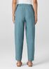 Washed Organic Linen Délavé Lantern Pant