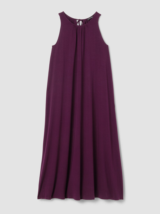 Fine Jersey Round Neck Tank Dress