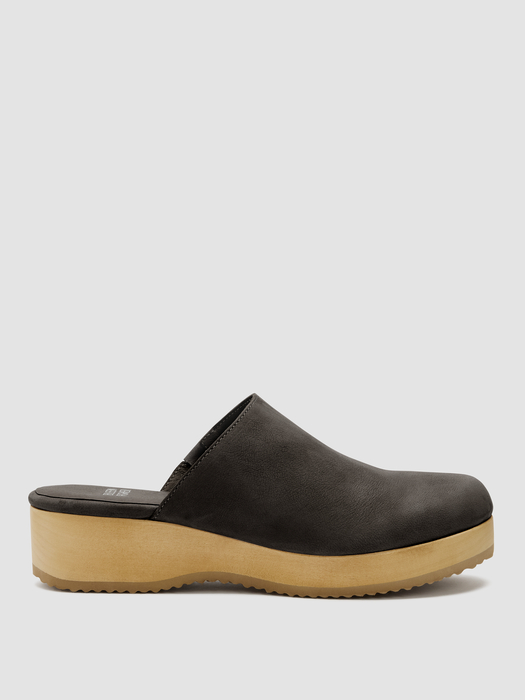 Smooth Leather Clog