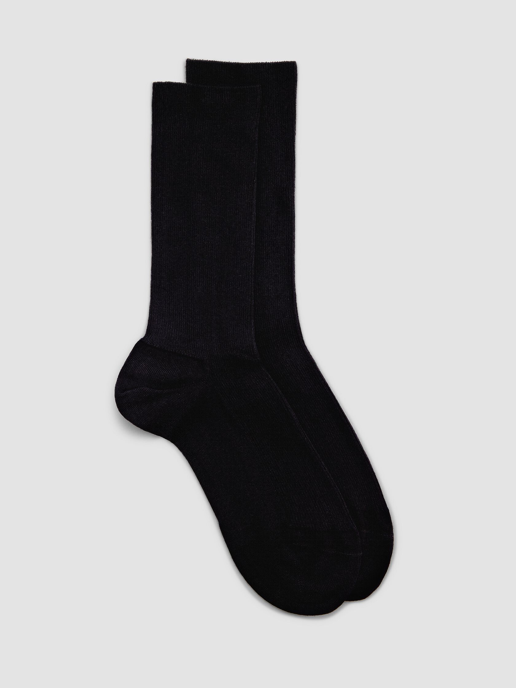 Cotton Rib Crew Sock