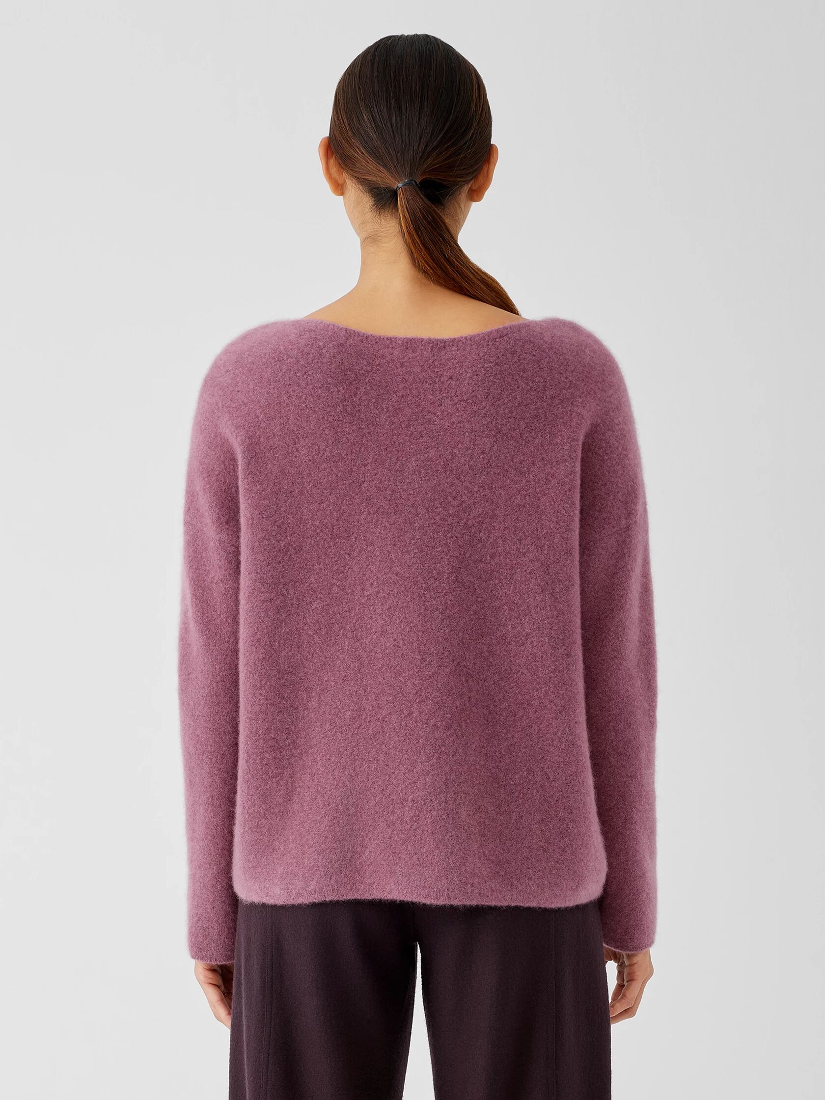 Cashmere Silk Bliss Boatneck Top