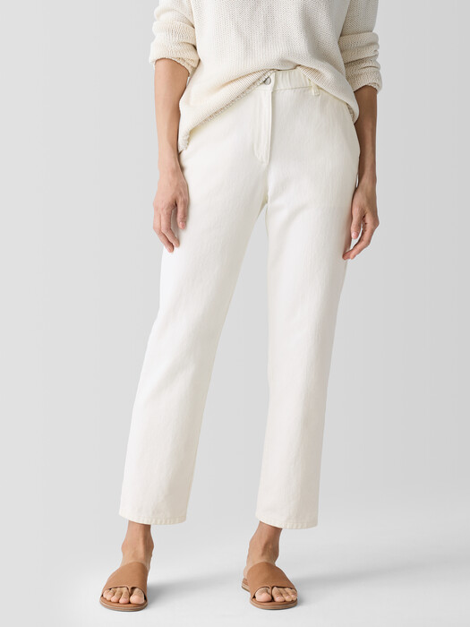 Undyed Utility Organic Cotton Tapered Pant