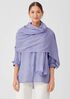 Organic Cotton Striped Cloud Scarf