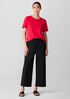 Organic Pima Cotton Jersey Round Neck Tee