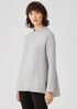 Cozy Brushed Terry Hug Raglan-Sleeve Top