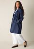 Lightweight Organic Cotton Denim Trench Coat
