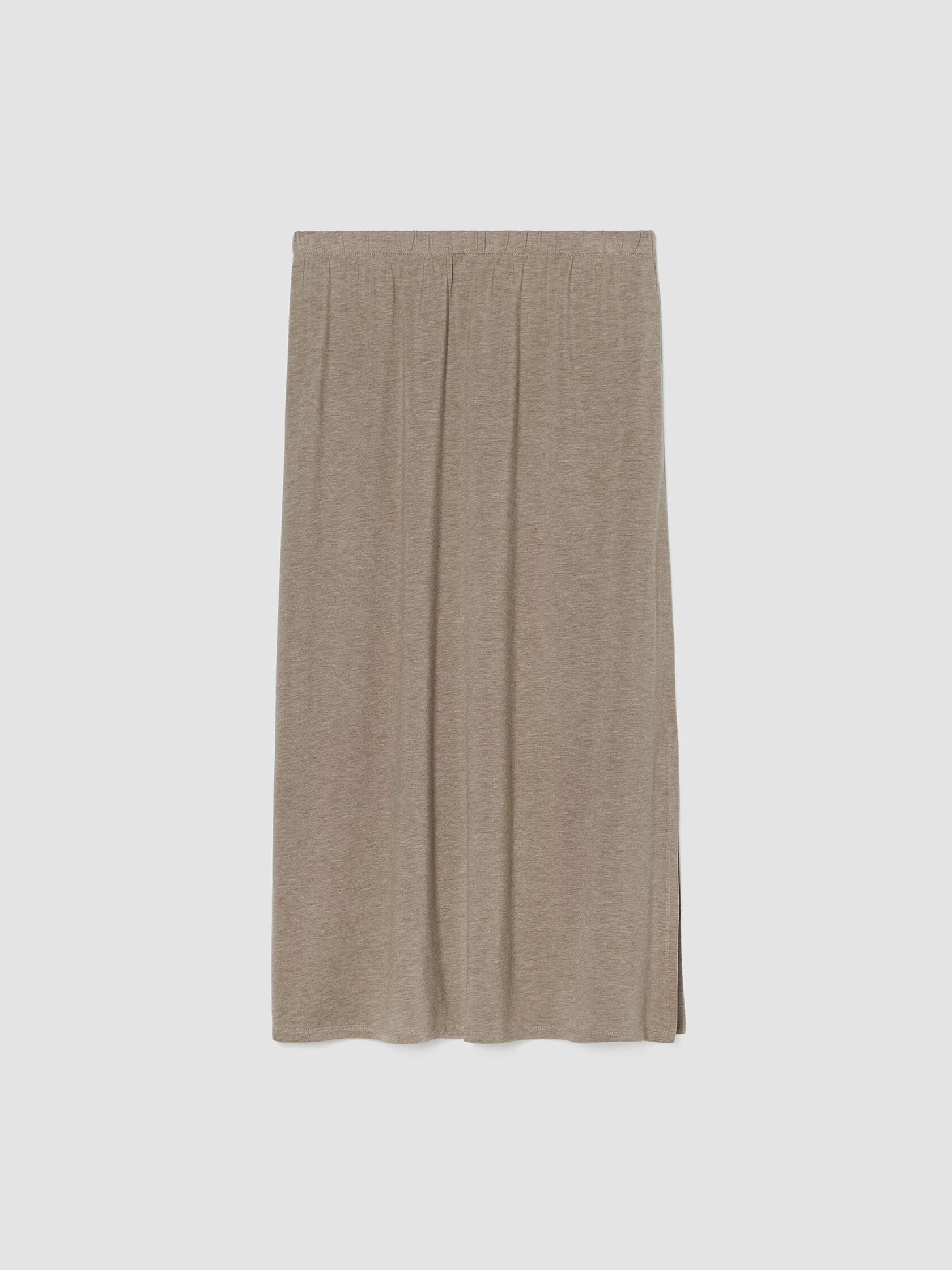 Fine Jersey Straight Skirt