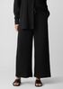 Organic Cotton Lofty Gauze Wide-Leg Pant