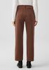 Organic Cotton Stretch Corduroy Straight Pant