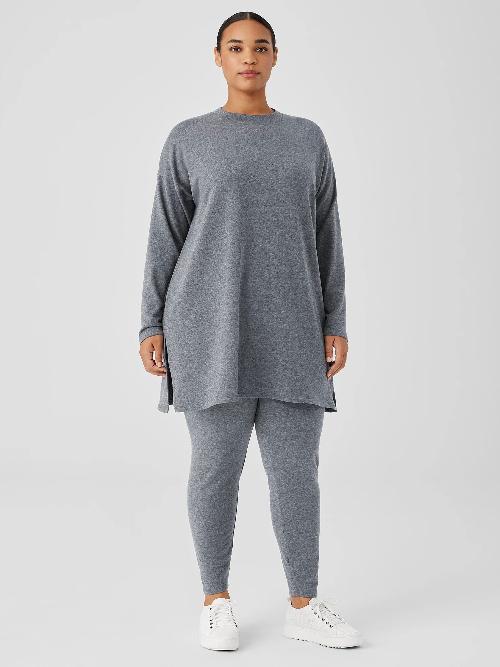 Cozy Brushed Terry Hug High-Waisted Leggings
