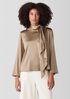 Stretch Silk Charmeuse Scarf