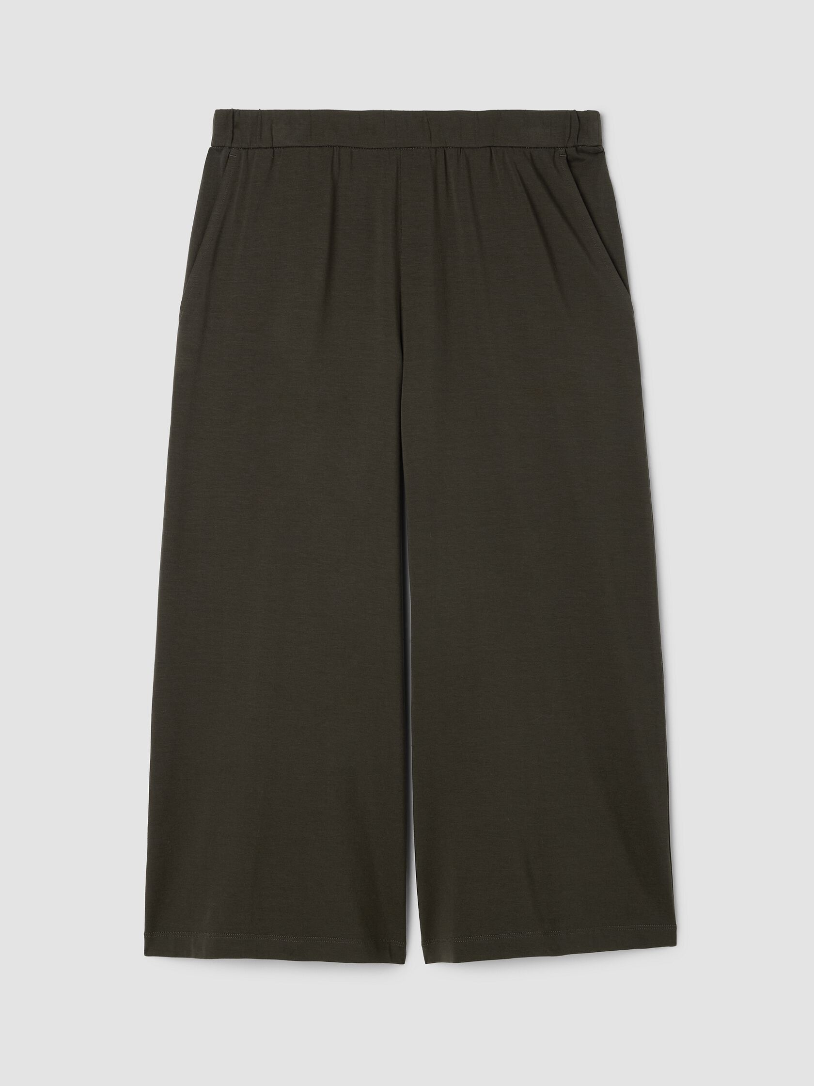 Stretch Jersey Knit Culotte