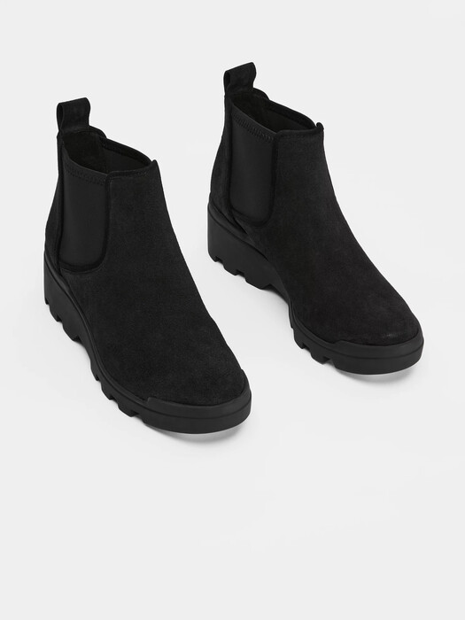 Splash Waterproof Suede Bootie