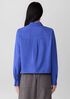 Washed Organic Cotton Poplin Classic Collar Short Shirt