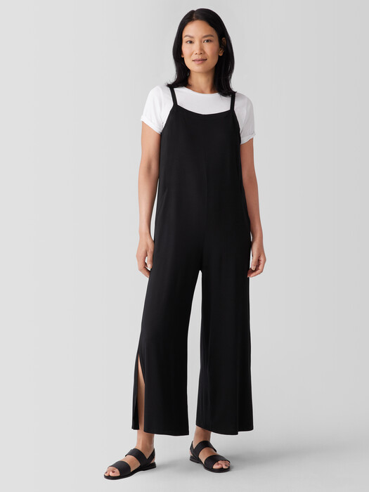Fine Jersey Square Neck Jumpsuit