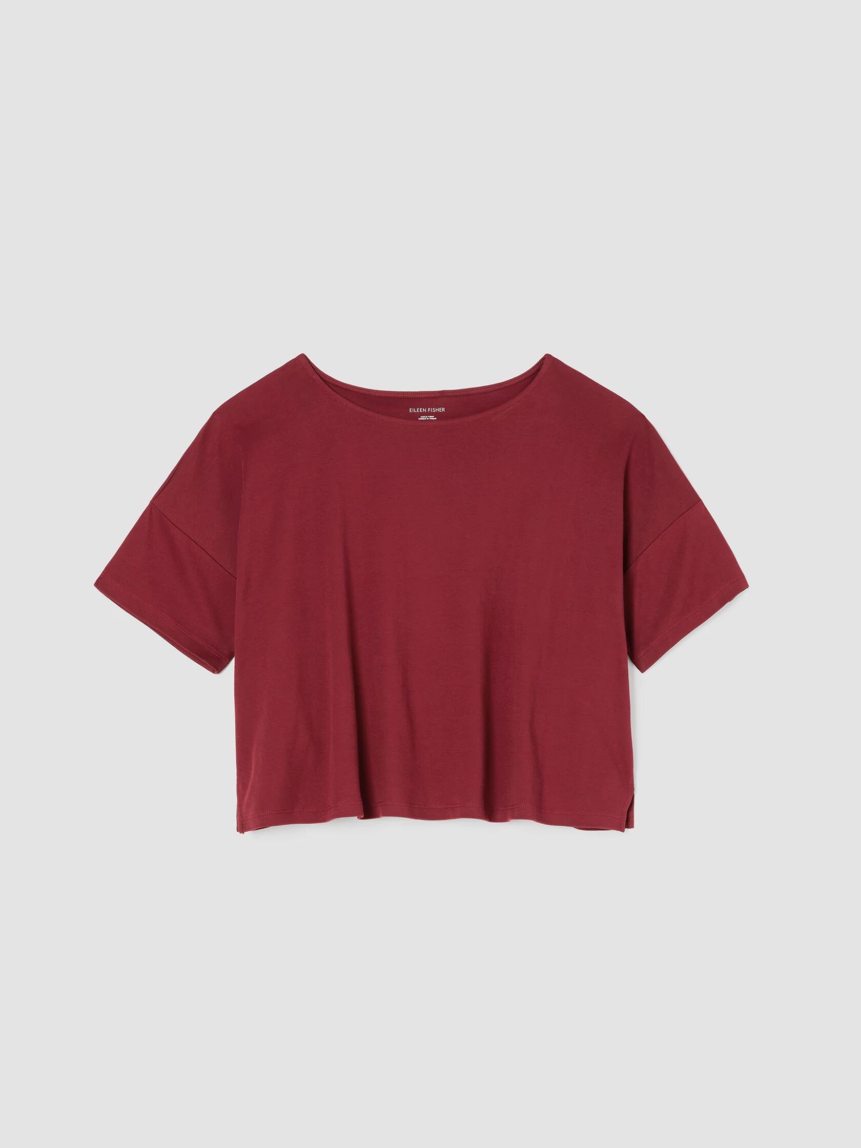 Cozy Organic Cotton Interlock Tee