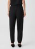 Silk Georgette Crepe Jogger Pant