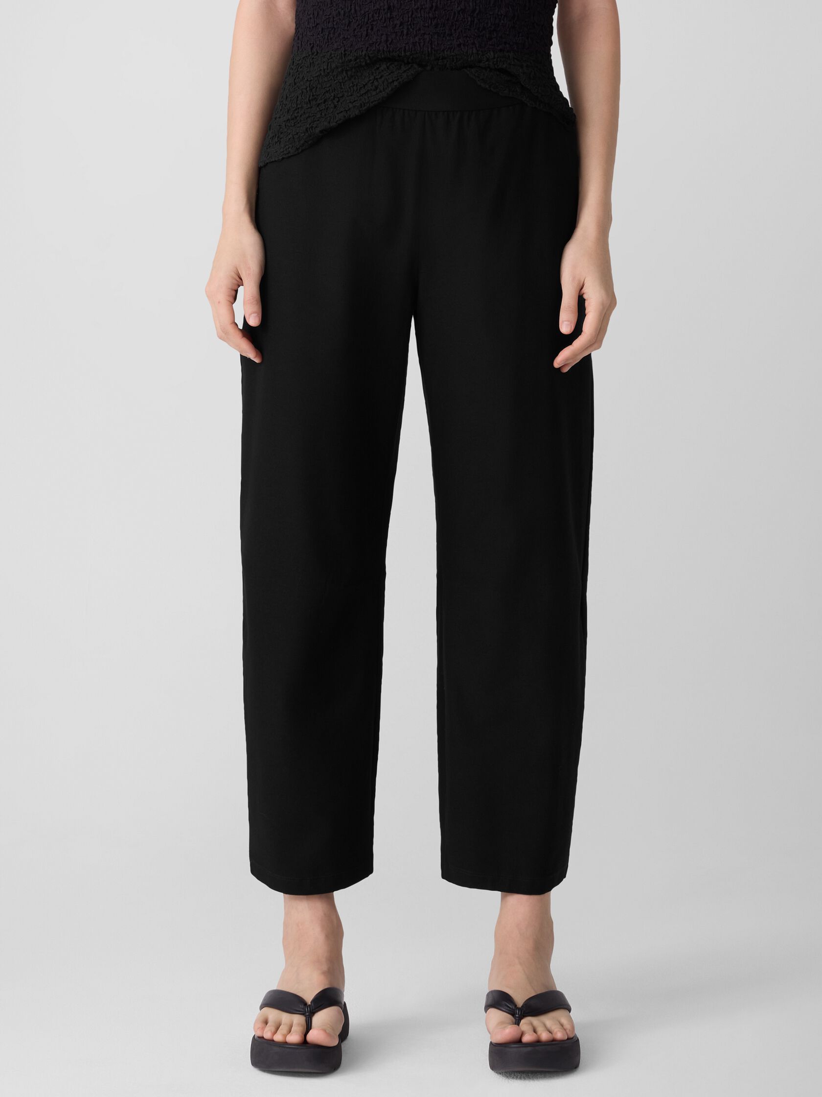 Washable Stretch Crepe Arch Pant