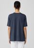 Organic Pima Cotton Jersey Long Tee