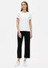 Fine Jersey Straight Cropped Pant