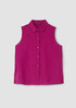 Organic Handkerchief Linen Sleeveless Shirt