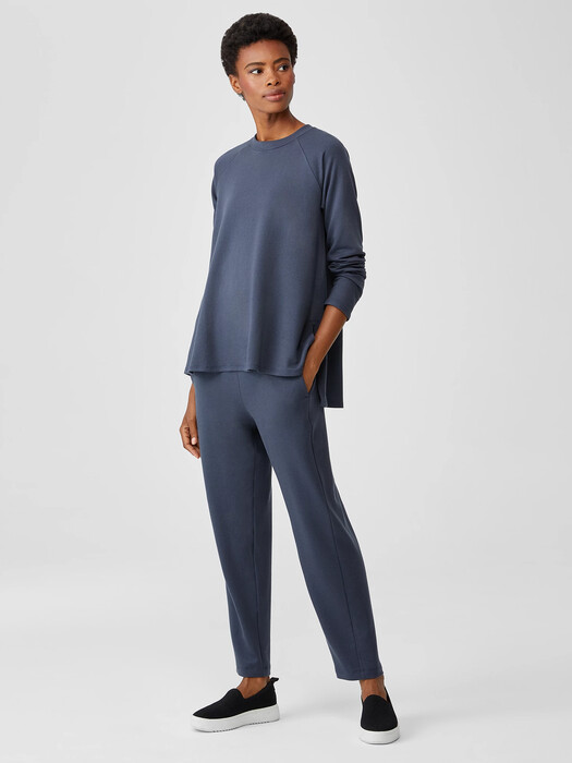 Cozy Brushed Terry Slouchy Pant