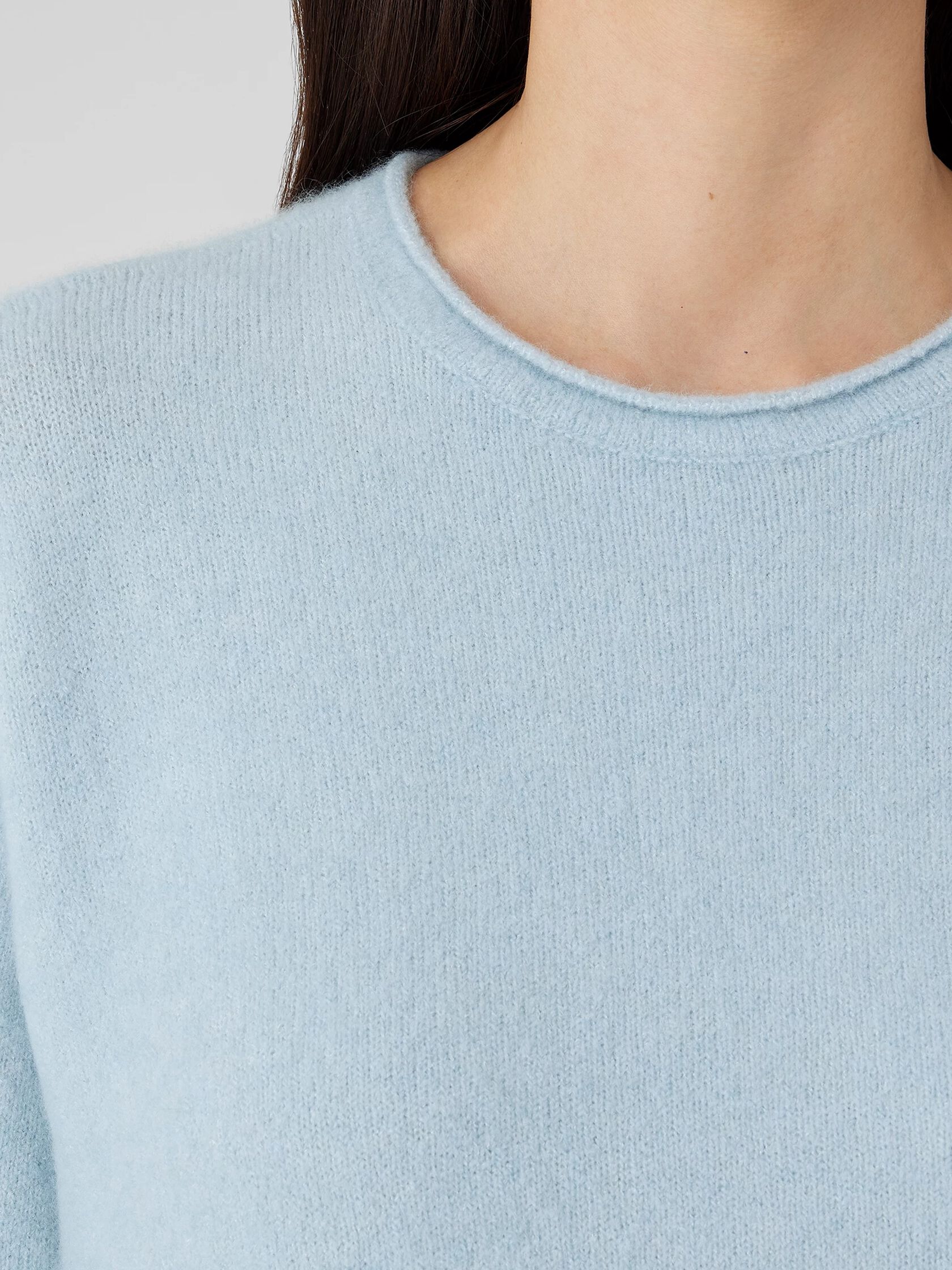 Cashmere Silk Bliss Crew Neck Top