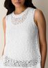 Peruvian Organic Cotton Slub Jewel Neck Tank