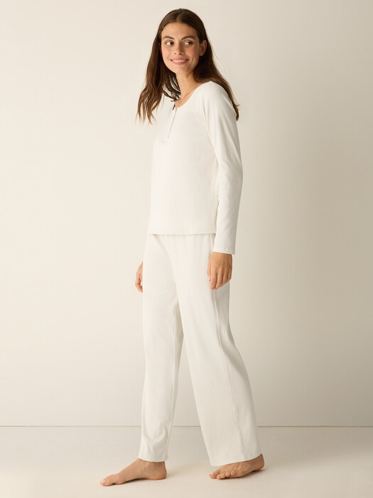 Organic Cotton Rib Sleep Set