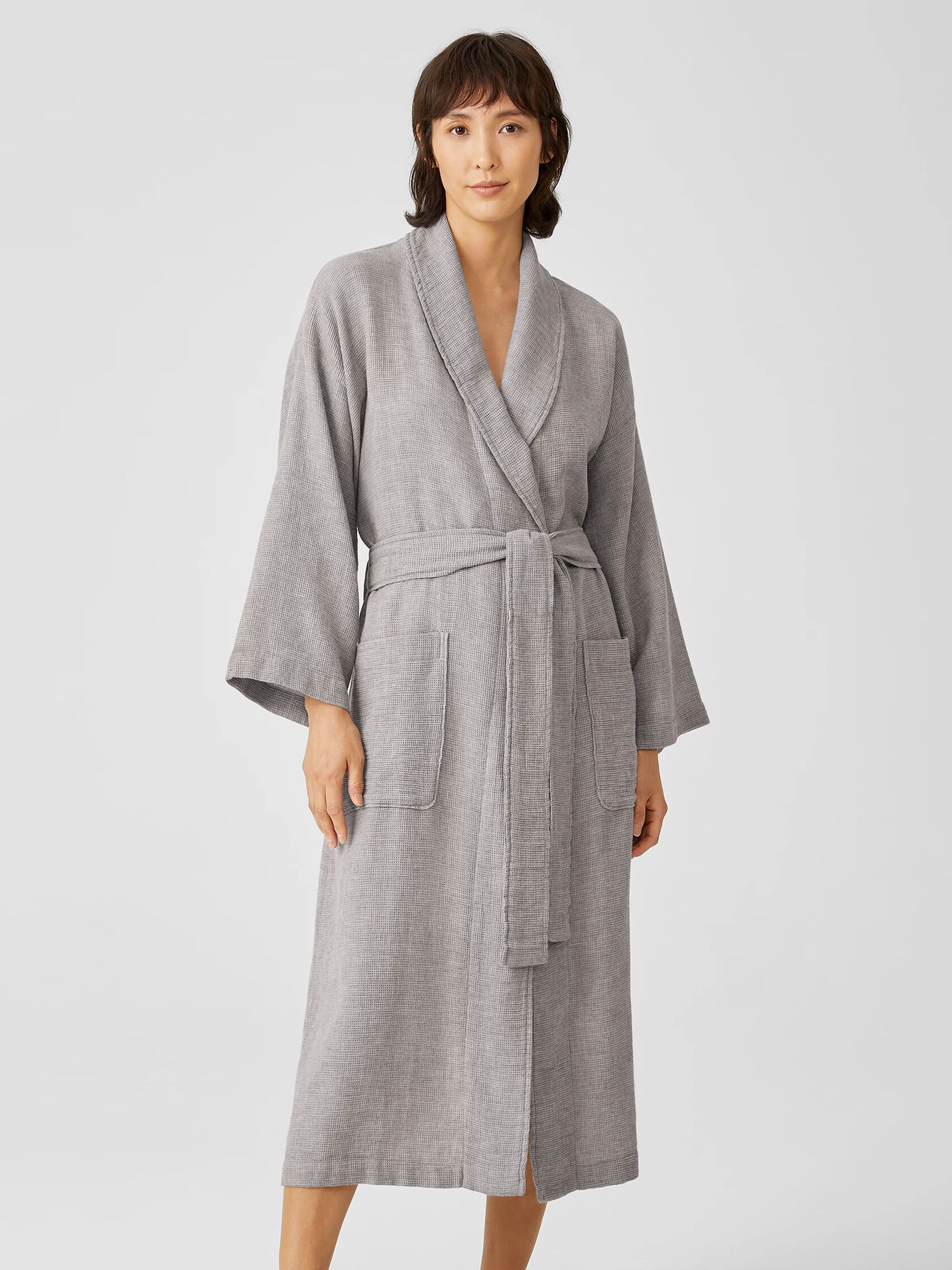 Organic Cotton Waffle Spa Robe