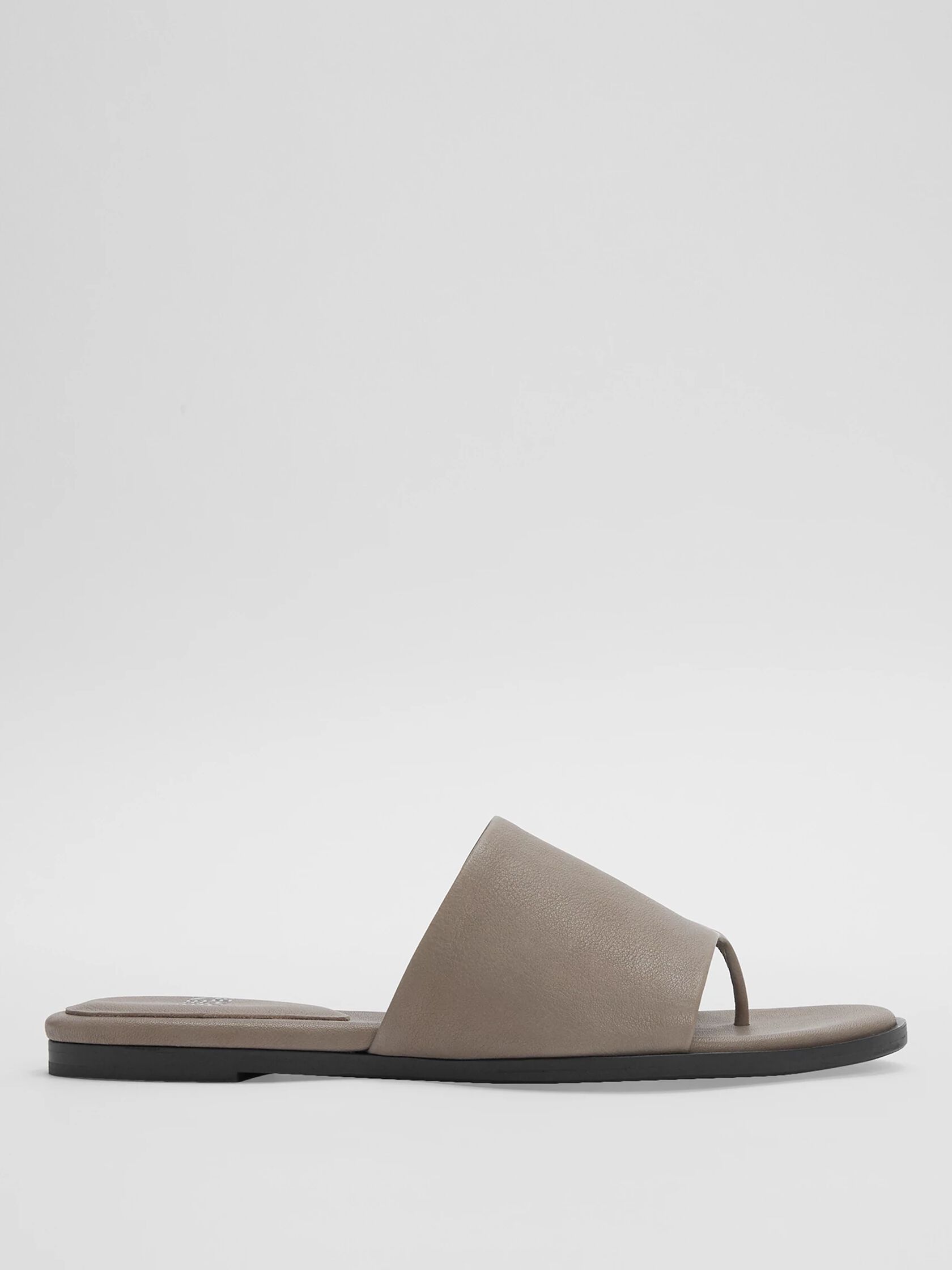 Edge Leather Slide Sandal