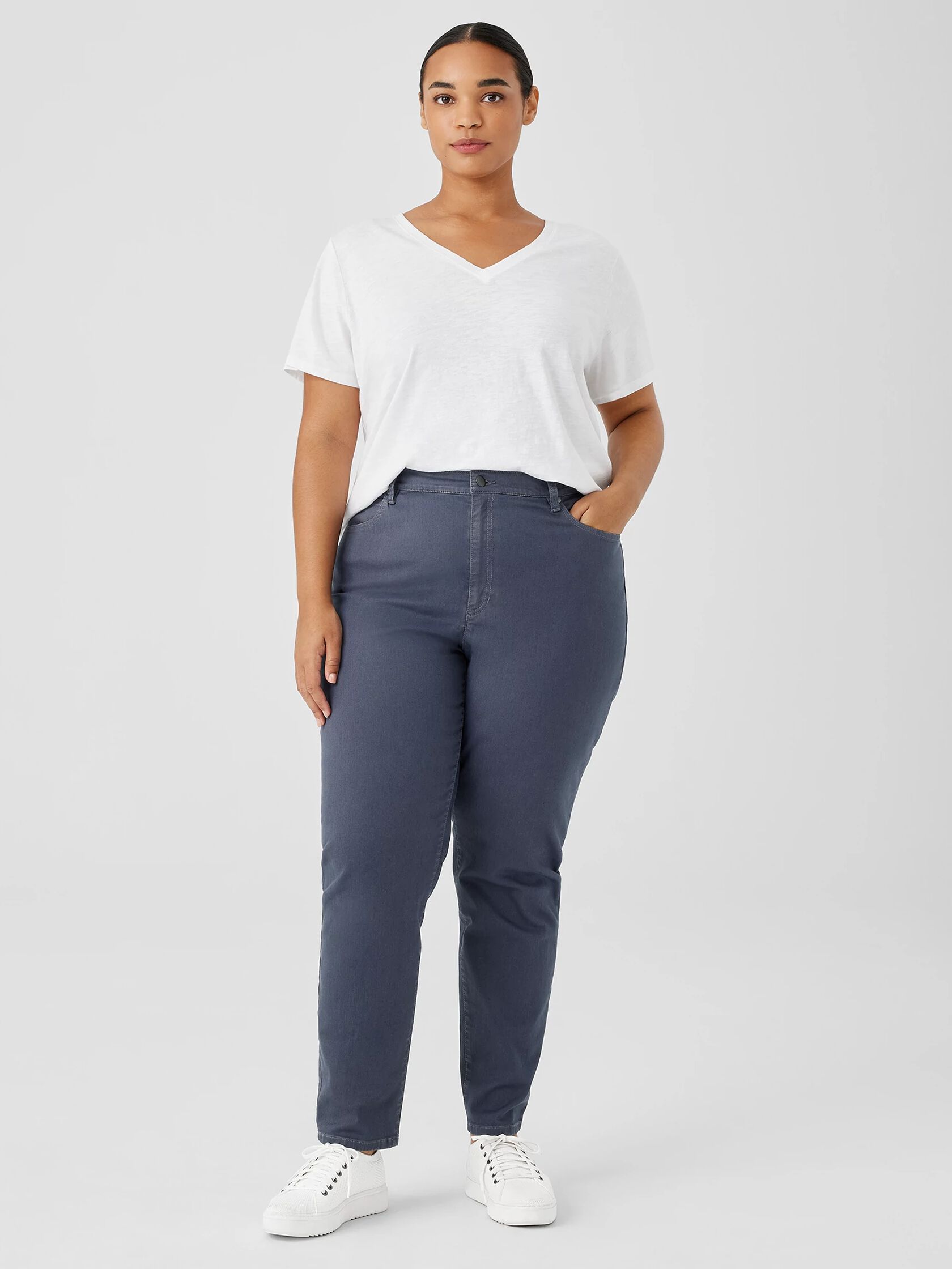 Organic Cotton Denim Slim Jean