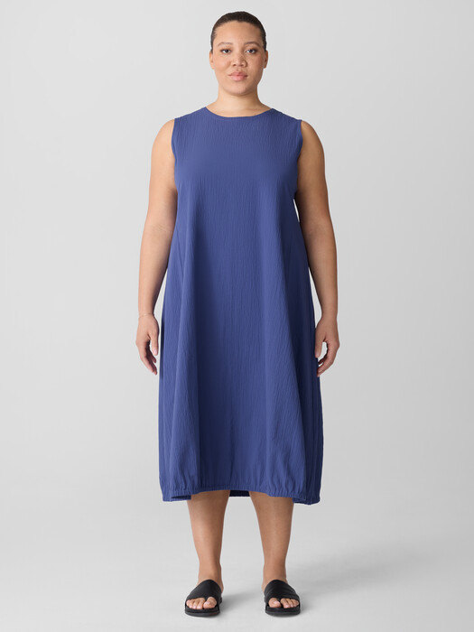 Organic Cotton Pucker Lantern Dress
