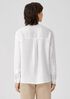 Organic Handkerchief Linen Mandarin Collar Shirt