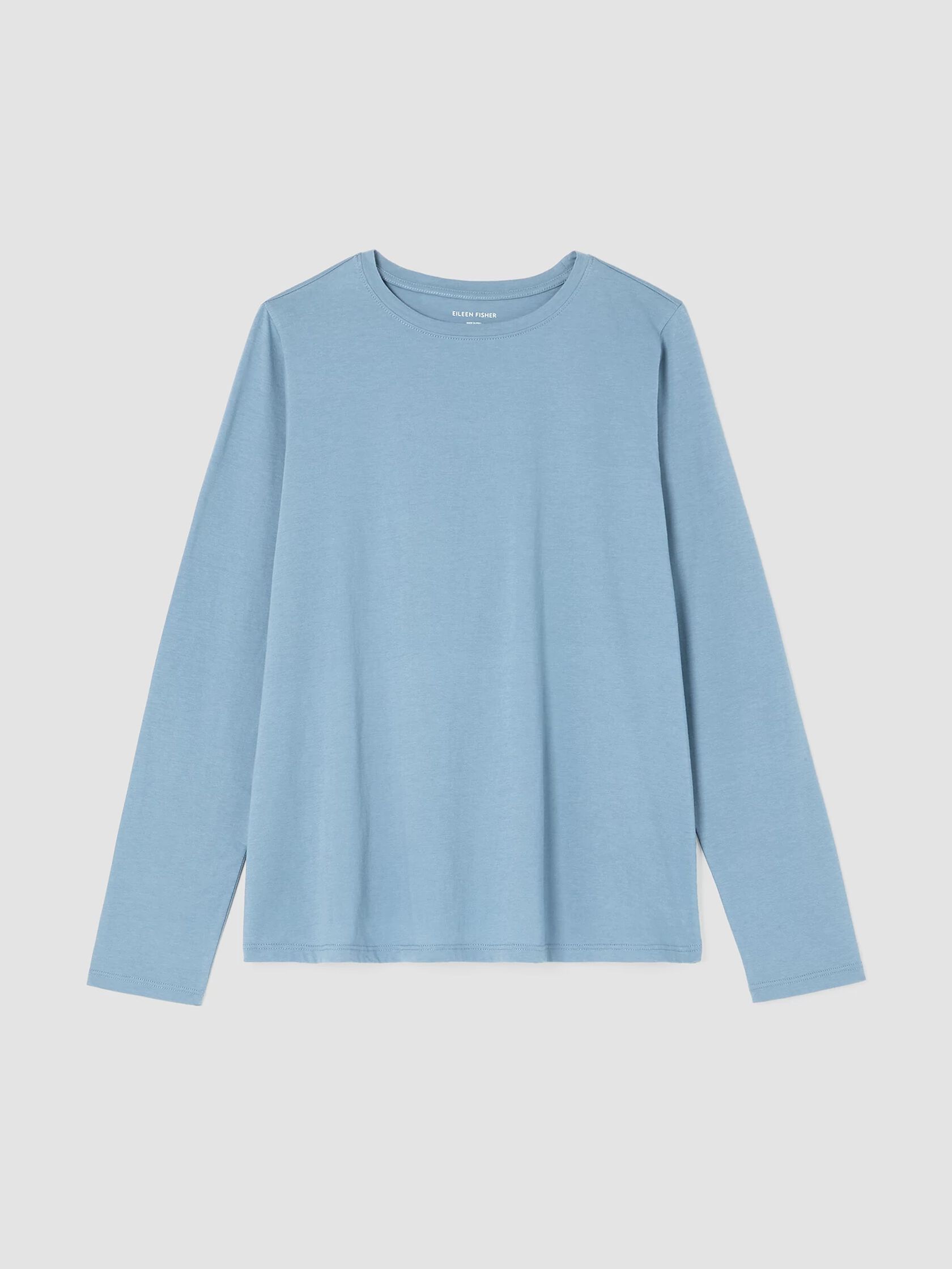 Organic Pima Cotton Jersey Long-Sleeve Tee