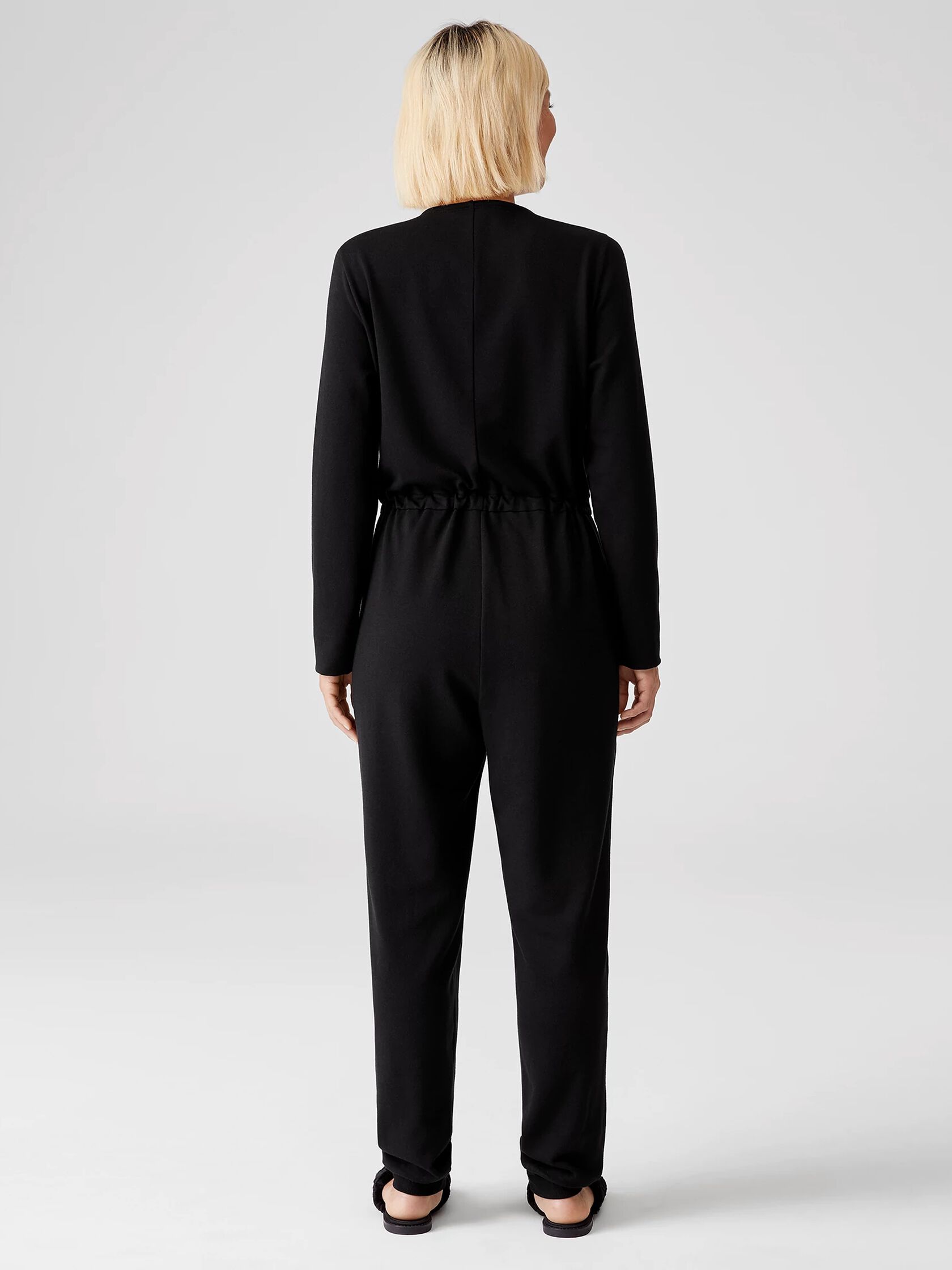 Cozy Brushed Terry Jumpsuit
